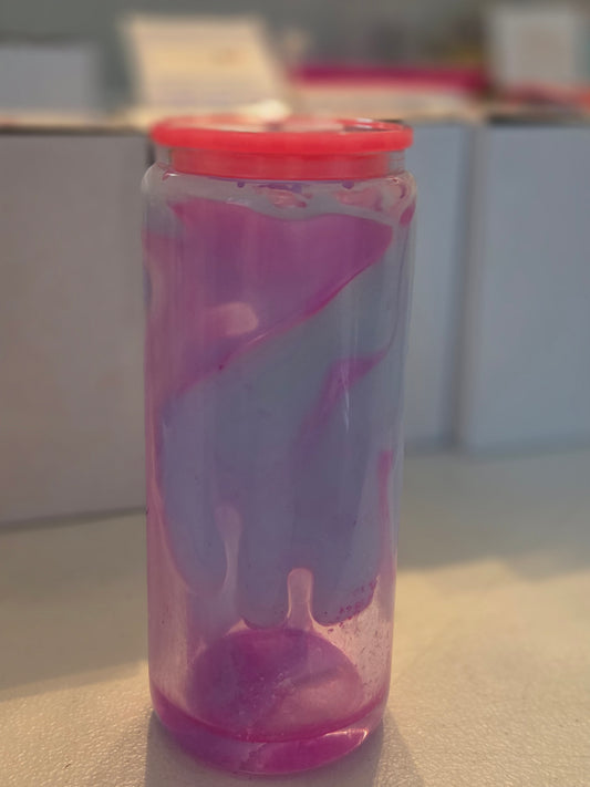 Premade Blue & Pink Paint Lava