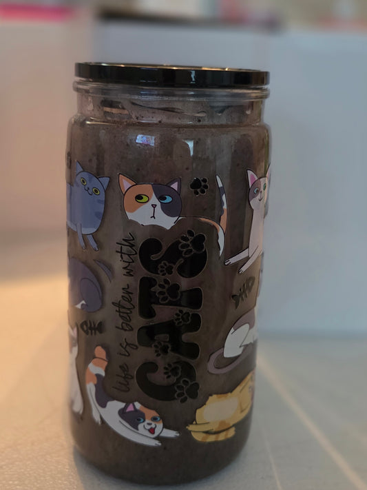 Premade "better with cats"